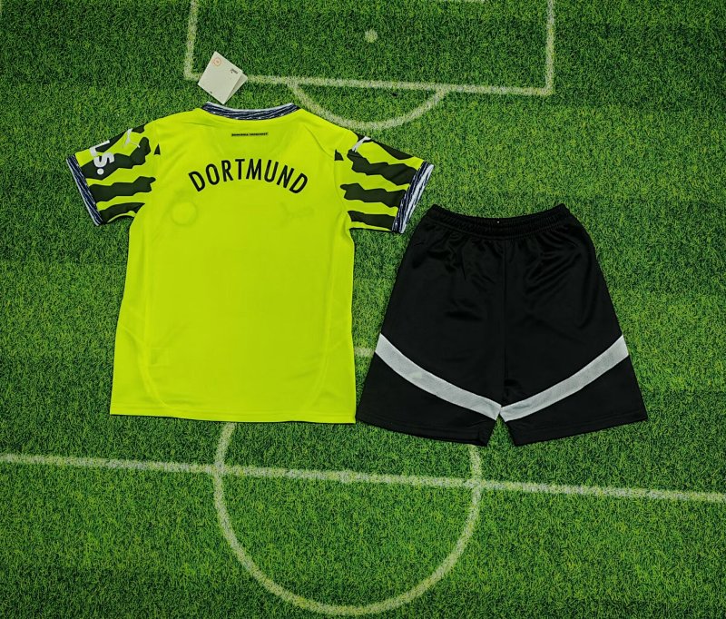 Kids BVB Special Soccer Uniform 2025 2026-abc