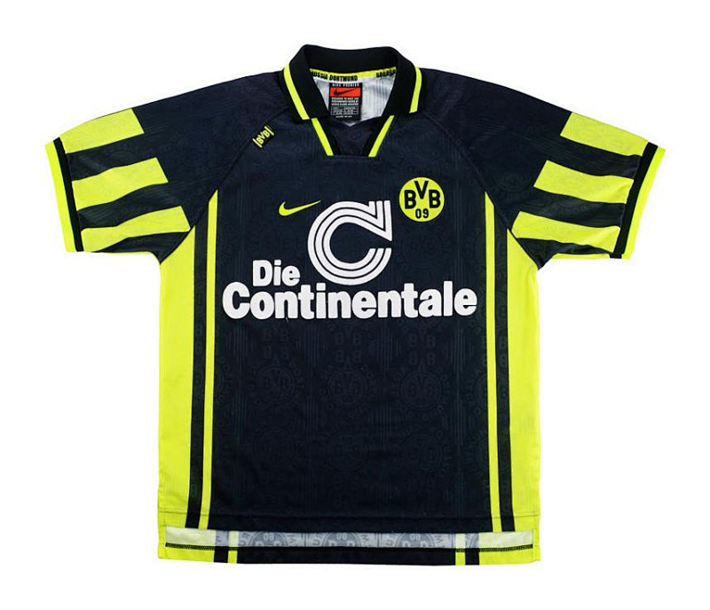 BVB Away Retro Soccer Jersey 1996-1997