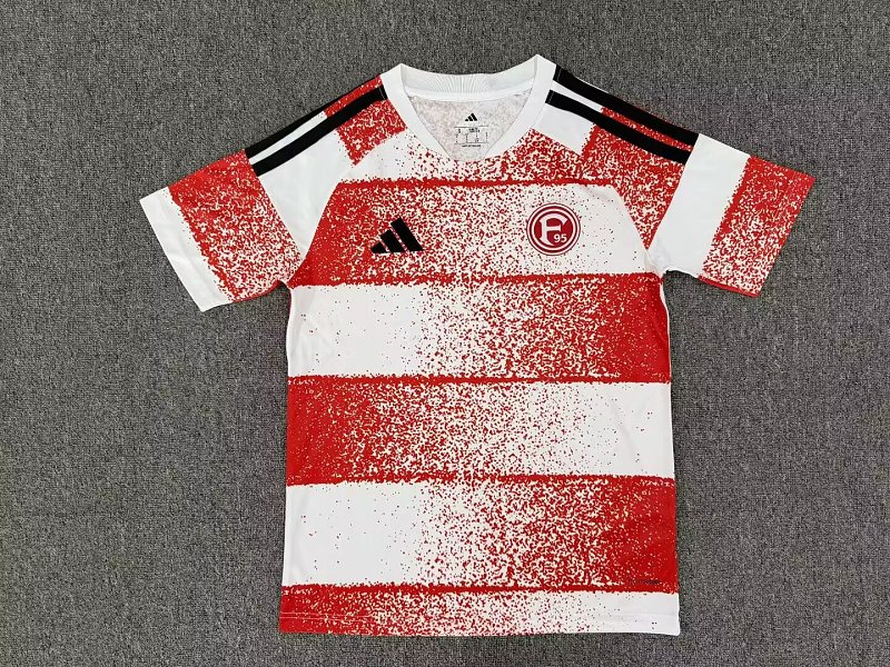 Dusseldorf Home Soccer Jersey 26 27-1040