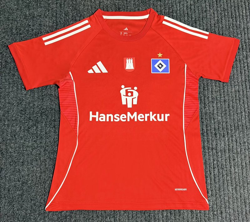 Hamburger Away Soccer Jersey 26 27