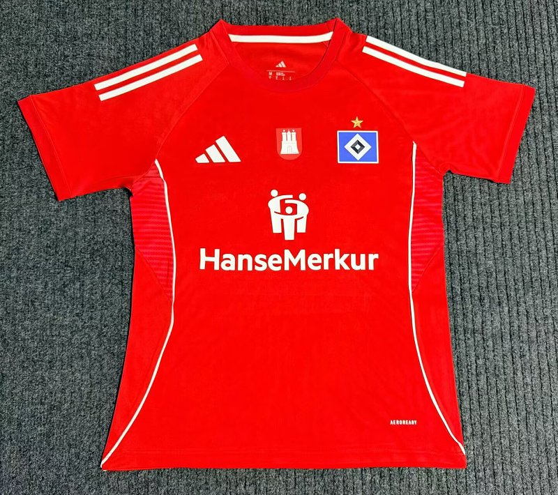 Hamburger Away Soccer Jersey 26 27