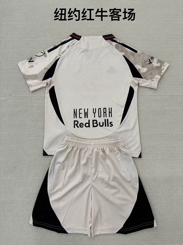 Adults And Kids New York Red Bulls Away Soccer Uniform 2025 2026-Li