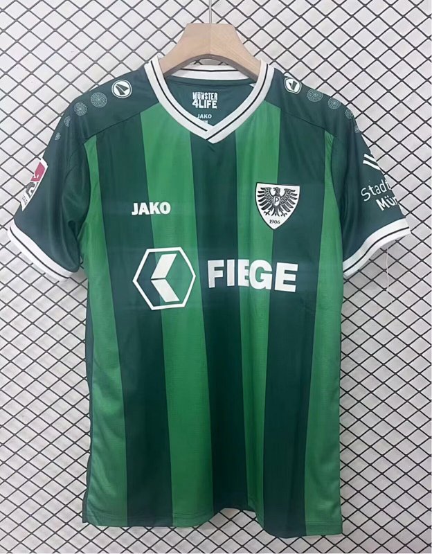 Preußen Münster Home Soccer Jersey 2025 2026-baiyue