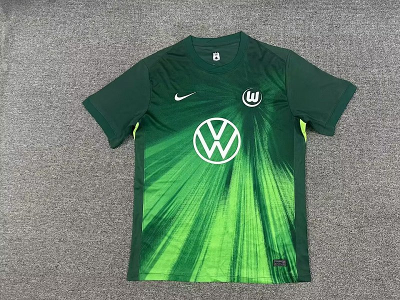Wolfsburg Home Soccer Jersey 2025 2026-1040
