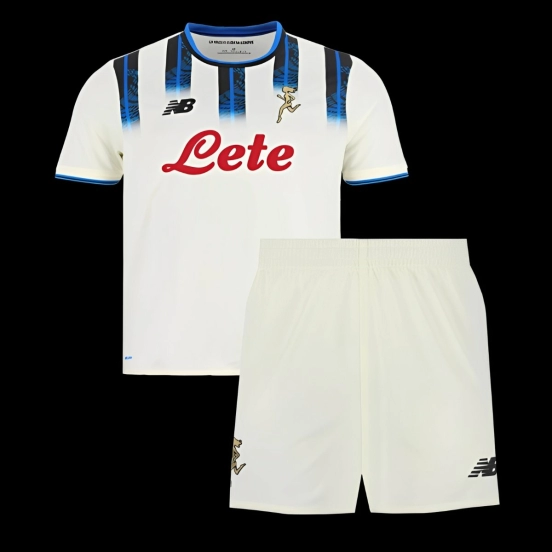 26 Kids Atalanta Away White Jersey