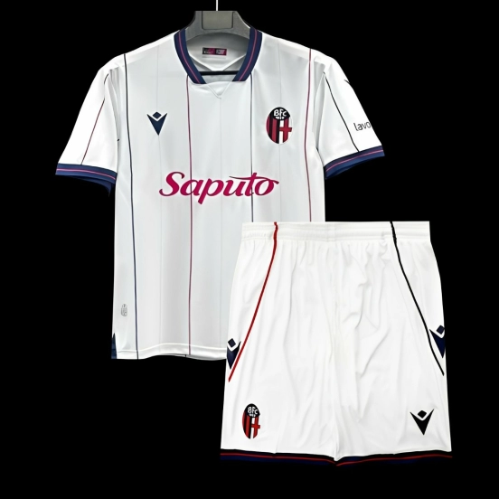 26 Kids Bologna Away White Jersey