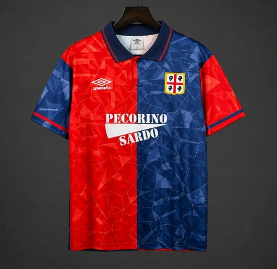 Retro 92-93 Cagliari Calcio Jersey