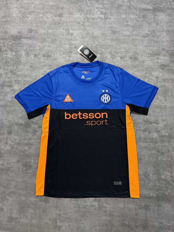 Inter Fourth Soccer Jersey 25 26-bomandi