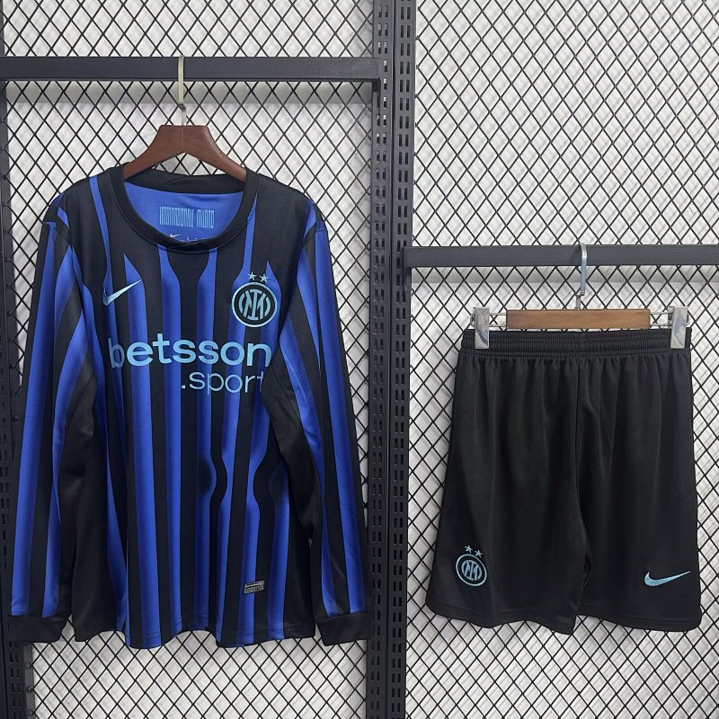 Inter Home Soccer Uniform 25 26