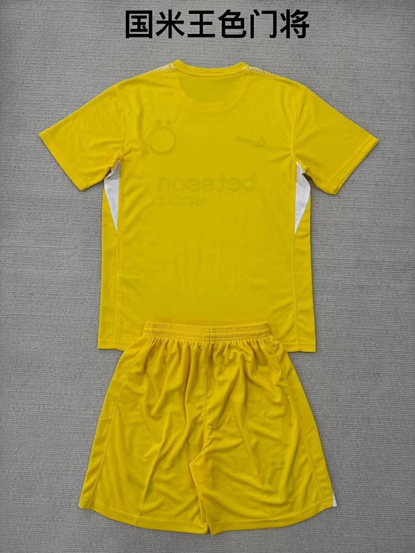 Adults And Kids Inter Goalkeeper Soccer Uniform 2025 2026-Li