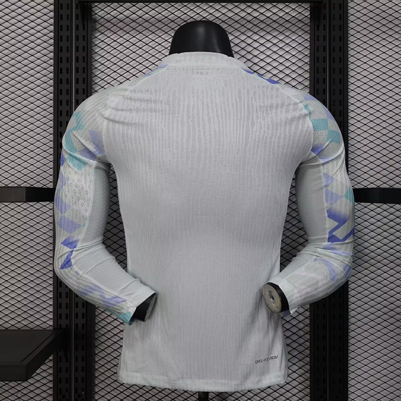 Player Version Inter Away Long Sleeve Soccer Jersey 2025 2026-baocheng