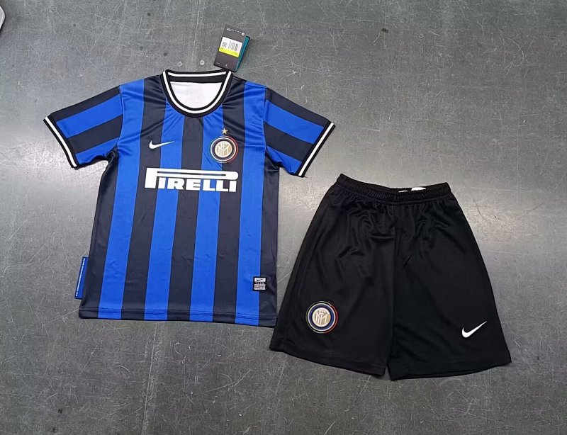 Retro Inter Home Soccer Uniform 2009 2010-abc
