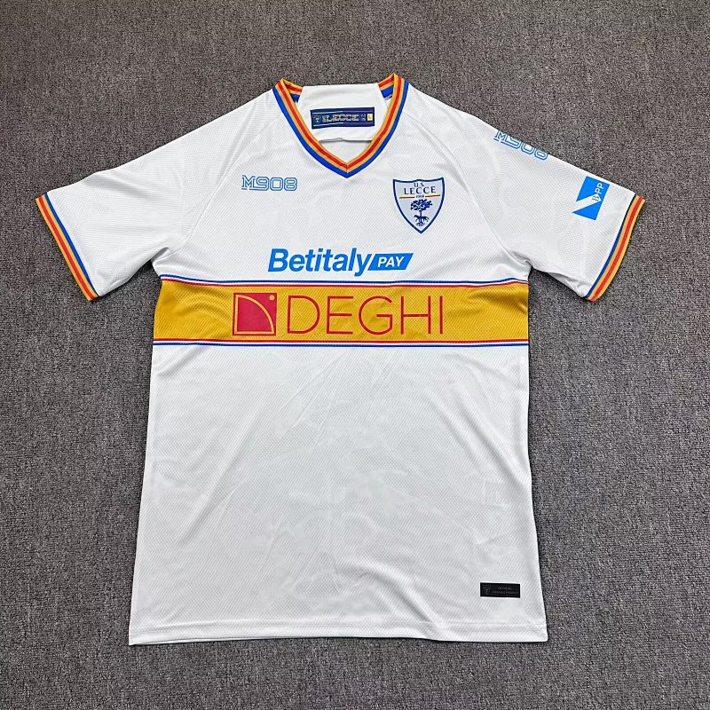 Lecce Away Soccer Jersey 25 26