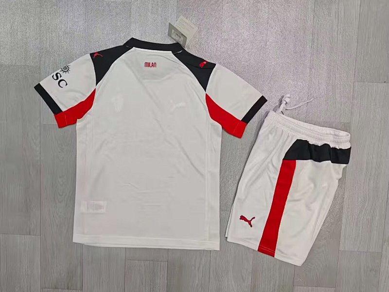 Kids AC Away Soccer Uniform 25 26
