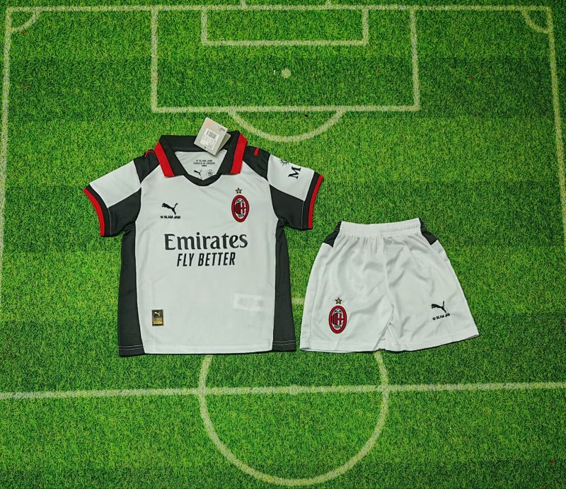 Kids AC Fourth Soccer Uniform 25 26-abc