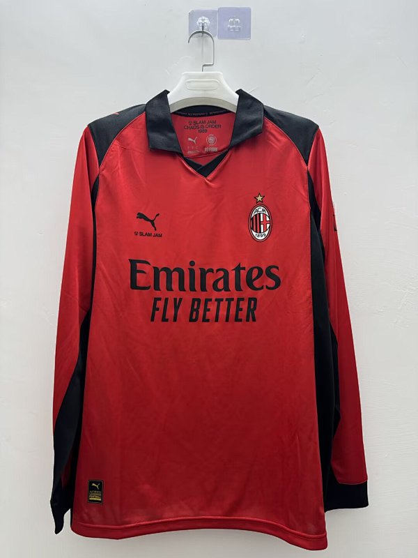 AC Fourth Long Sleeve Soccer Jersey 26 27-509