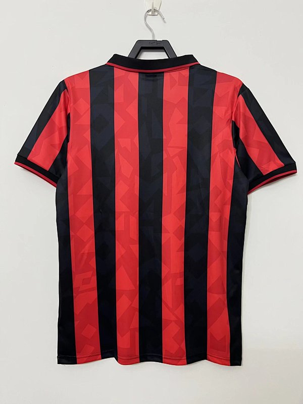 AC Home Retro Soccer Jersey 1993 1994