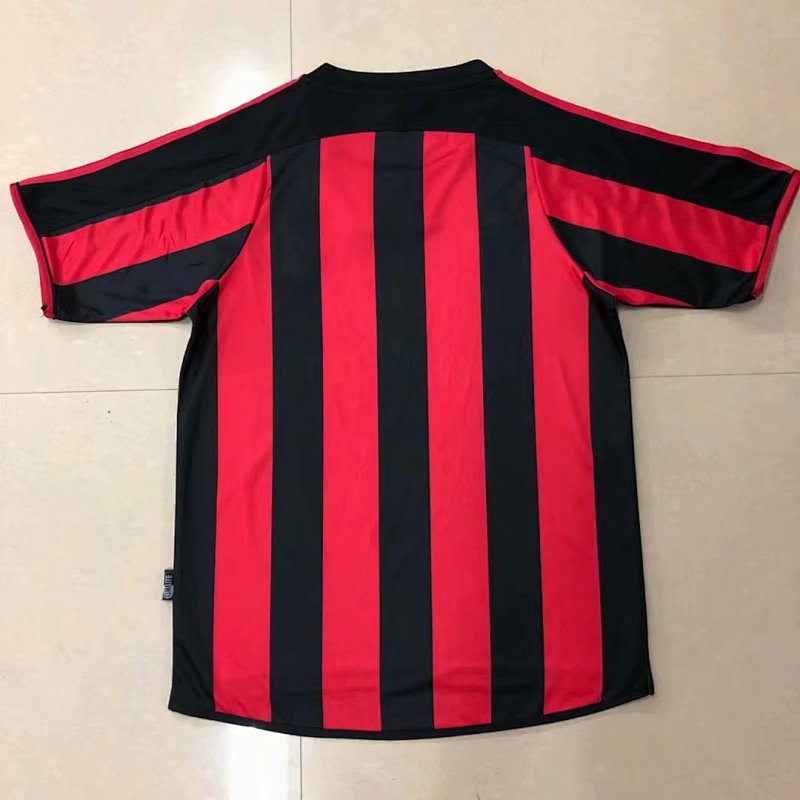 AC Home Retro Soccer Jersey 2003 2004
