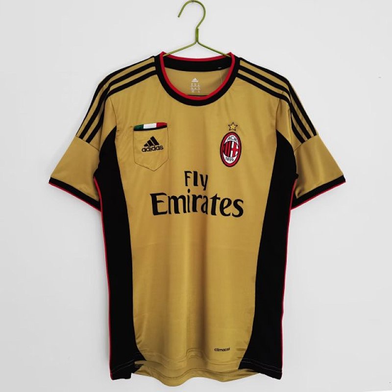 AC Third Away Retro Soccer Jersey 2013-2014-gedima
