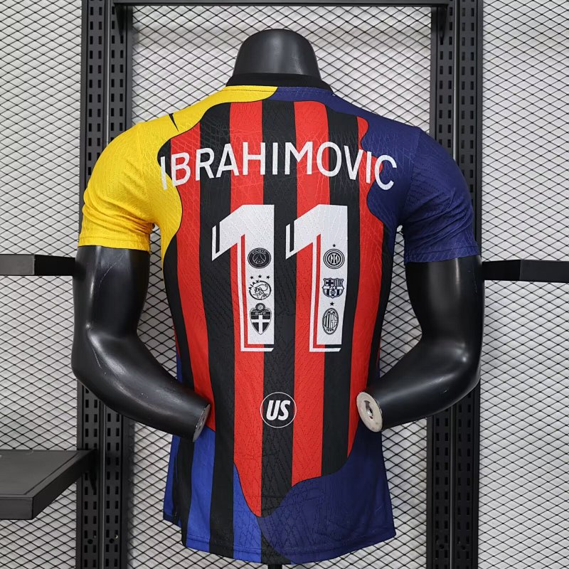 Player Version AC Soccer Jersey 2025 2026-baocheng