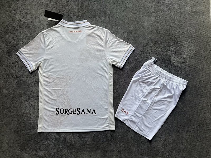 Napoli Away Soccer Uniform 25 26