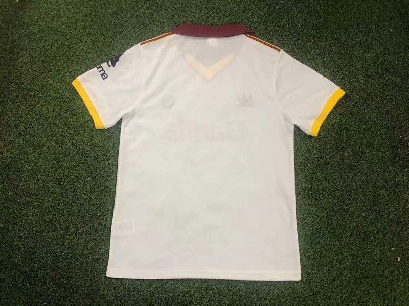 Roma Away Retro Soccer Jersey 1991 92