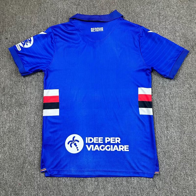 Sampdoria Home Soccer Jersey 25 26