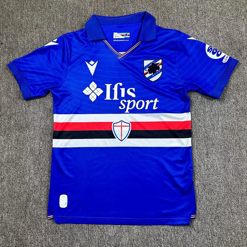 Sampdoria Home Soccer Jersey 25 26