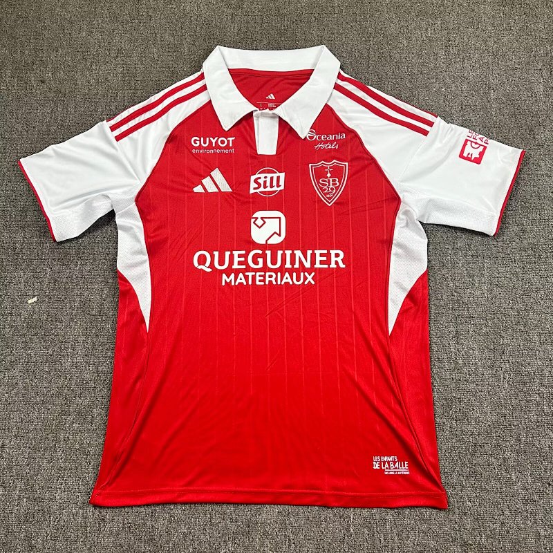 Brestois Home Soccer Jersey 25 26-417