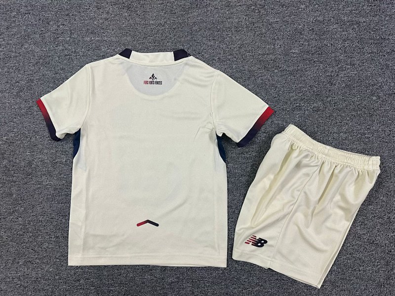 Kids Lille Away Soccer Uniform 25 26