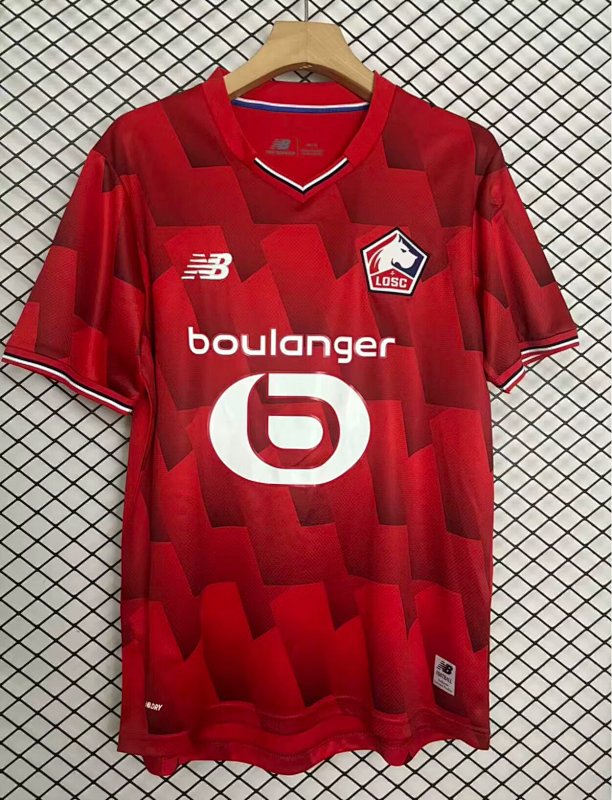 Lille Home Soccer Jersey 2025 2026-baiyue