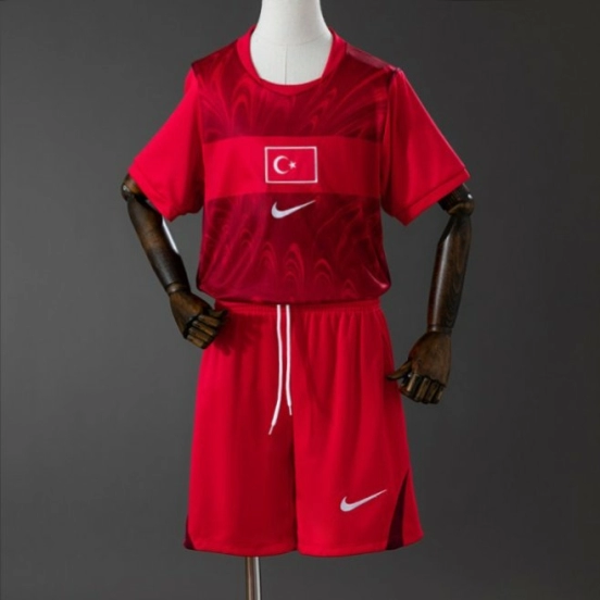 2026 Kids Turkiye Away Kit Jersey Size 16