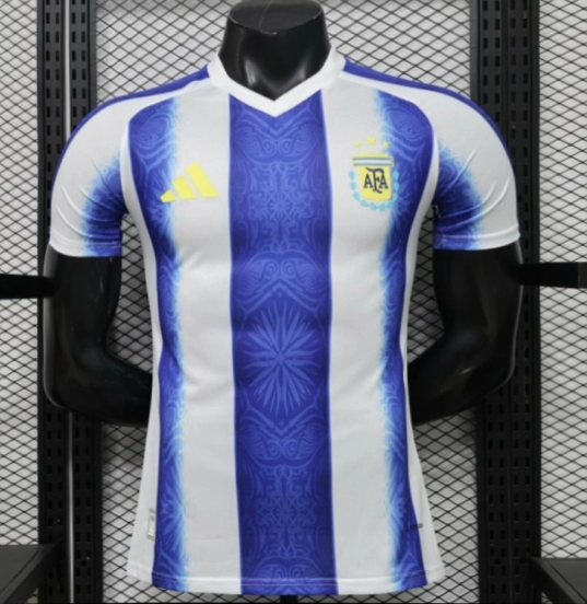 Player Version 2026 Argentina Blue & White Stripe Jersey