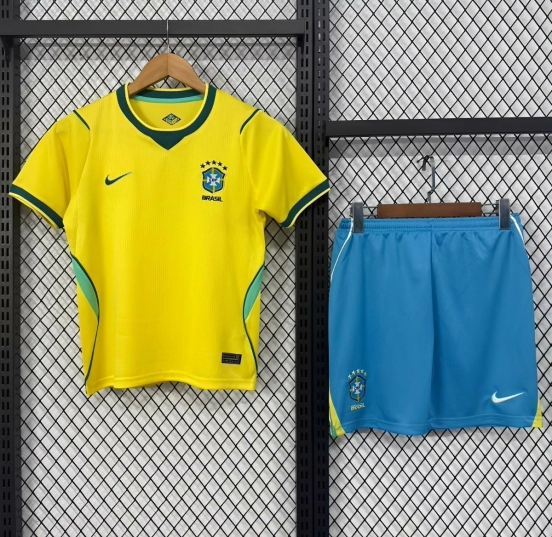 2026 Kids Brazil World Cup Jersey