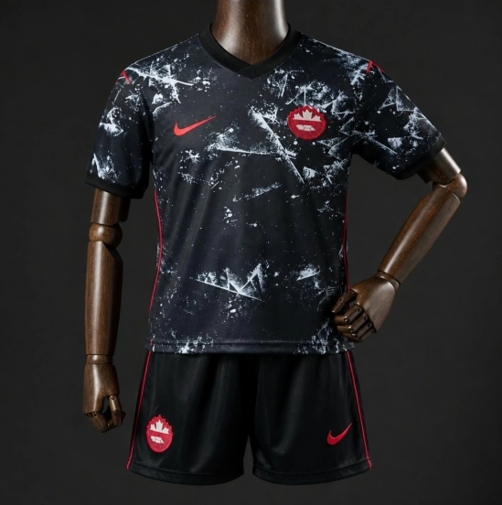 2026 Kids Canada World Cup Away Kit