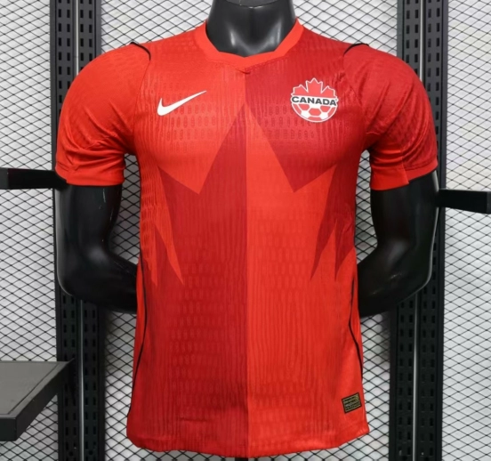 Player Version 2025 Canada Red Jersey