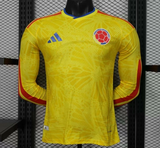 Player Version 2026 Colombia Long Sleeve Jersey