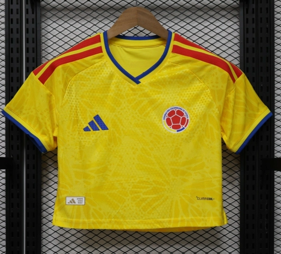Player Version 2026 Colombia Women Yellow Jersey