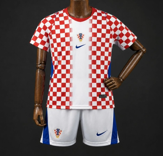 2026 Kids Croatia World Cup Kit