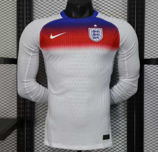 Player Version 2025 England Long Sleeve Jersey