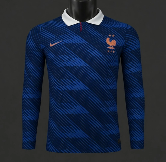 Player Version 2026 France Long Sleeve Jersey