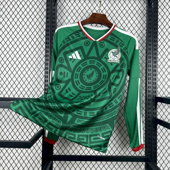 2026 Mens Mexico World Cup Long Sleeve Jersey