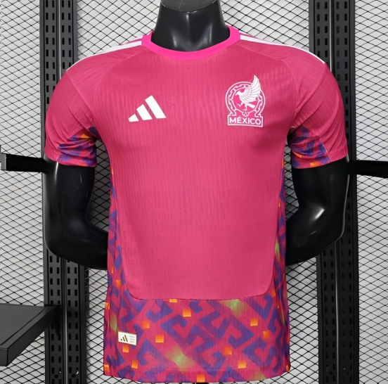 Player Version 2026 Mexico Pink Training Jersey
