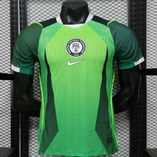 Player Version 26-27 Nigeria Volt Green & Dark Green Jersey