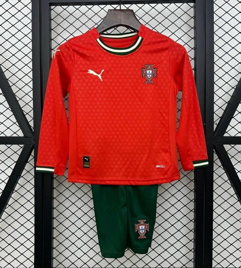 2025 Kids Portugal Long Sleeve Jersey