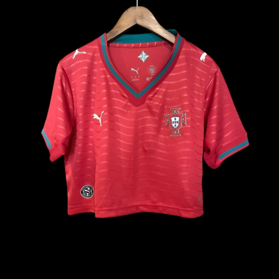 2026 Portugal Women Cropped Jersey