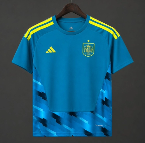 2026 Spain Blue Goalkeeper Jersey