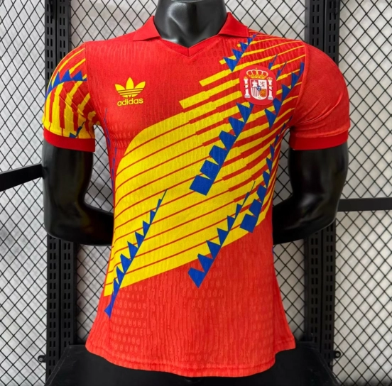 Player Version 2026 Spain 1993 Adidas Remake Jersey